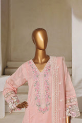 Sada Bahar Stitched 3 Piece Luxury Jacquard Suit-JC-3-Pink