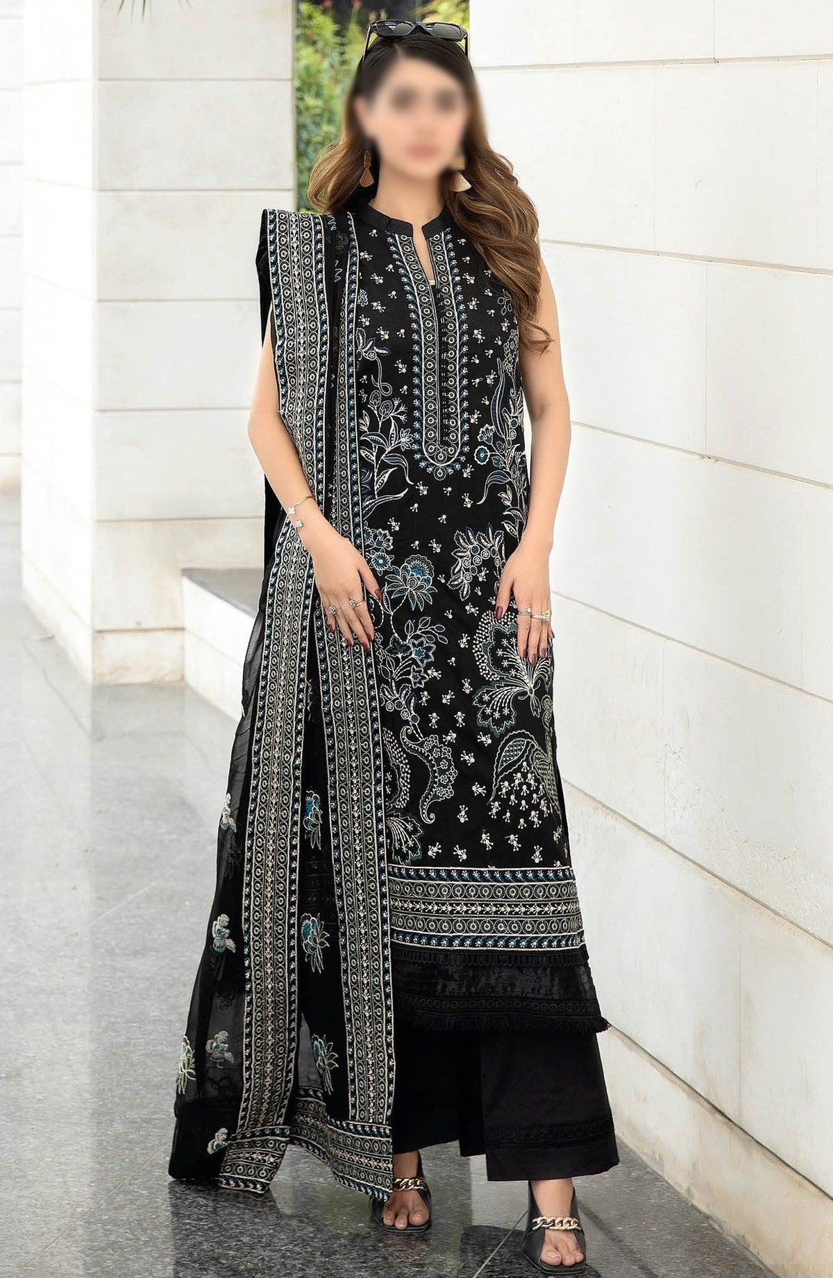 Elysia by Johra Unstitched 3 Piece Emb Lawn Collection'2024-JH-882