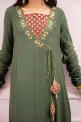 Dhaani Chunariya By Zaaviay Stitched Jhonka (Two Piece)