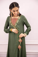 Dhaani Chunariya By Zaaviay Stitched Jhonka (Two Piece)