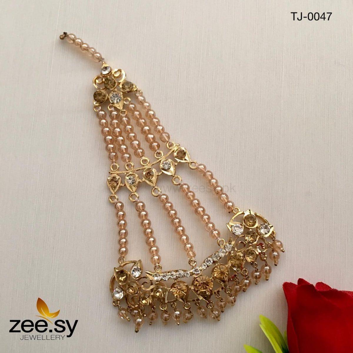 JHUMAR-0047 Champagne - Zeesy Jewellery