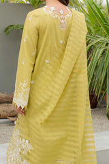 Qline by Qalamkar Unstitched 3 Piece Festive Lawn Suit-JK-02-Melis