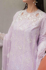 Qline by Qalamkar Unstitched 3 Piece Festive Lawn Suit-JK-03-Lysa