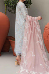 Qline by Qalamkar Unstitched 3 Piece Festive Lawn Suit-JK-06-Octavia