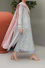 Qline by Qalamkar Unstitched 3 Piece Festive Lawn Suit-JK-06-Octavia