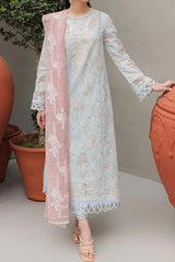 Qline by Qalamkar Unstitched 3 Piece Festive Lawn Suit-JK-06-Octavia