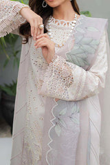 Qline by Qalamkar Unstitched 3 Piece Festive Lawn Suit-JK-08-Aurelia
