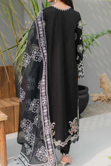 Qline by Qalamkar Unstitched 3 Piece Festive Lawn Suit-JK-09-Evadne