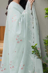 Qline by Qalamkar Unstitched 3 Piece Festive Lawn Suit-JK-12-Siofra