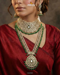 Jeweled Traditionnal Grand Bridal Set