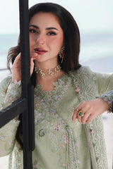 Sahil By Qalamkar Unstitched 3 Piece Luxury Lawn Suit-SA-12-Jiya