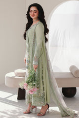 Sahil By Qalamkar Unstitched 3 Piece Luxury Lawn Suit-SA-12-Jiya