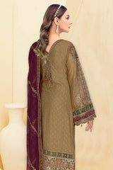 Kashish by Ramsha Unstitched 3 Piece Weightless Chiffon Vol-01 Suit-k-104