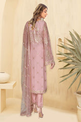 Kashish by Ramsha Unstitched 3 Piece Weightless Chiffon Vol-01 Suit-k-107