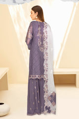 Kashish by Ramsha Unstitched 3 Piece Weightless Chiffon Vol-01 Suit-k-109