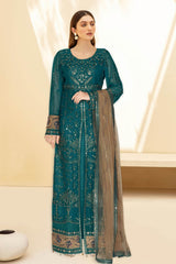 Kashish by Ramsha Unstitched 3 Piece Weightless Chiffon Vol-01 Suit-k-110
