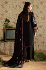 Kaia by Mahnur Unstitched 3 Piece Emb Winter Suit-K-14