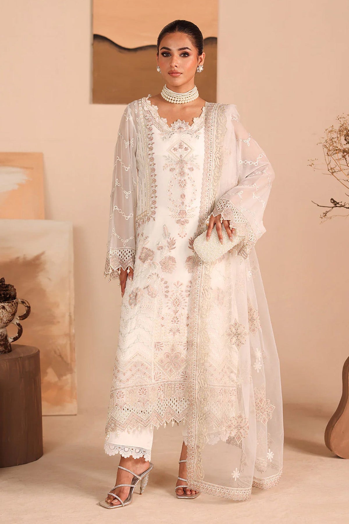 Kashish by Ramsha Unstitched 3 Piece  Formals Vol-03 Collection'2025-K-305