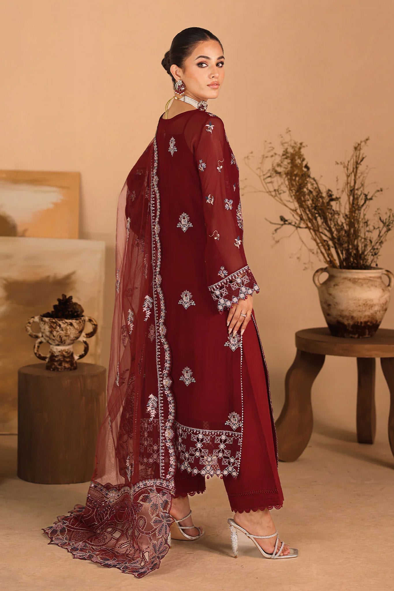 Kashish by Ramsha Unstitched 3 Piece  Formals Vol-03 Collection'2025-K-306