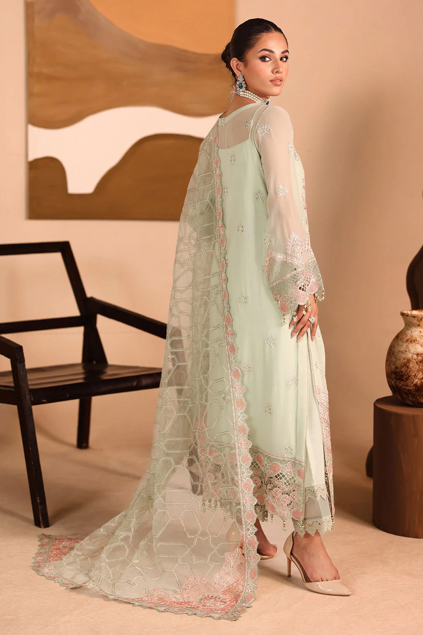 Kashish by Ramsha Unstitched 3 Piece  Formals Vol-03 Collection'2025-K-307