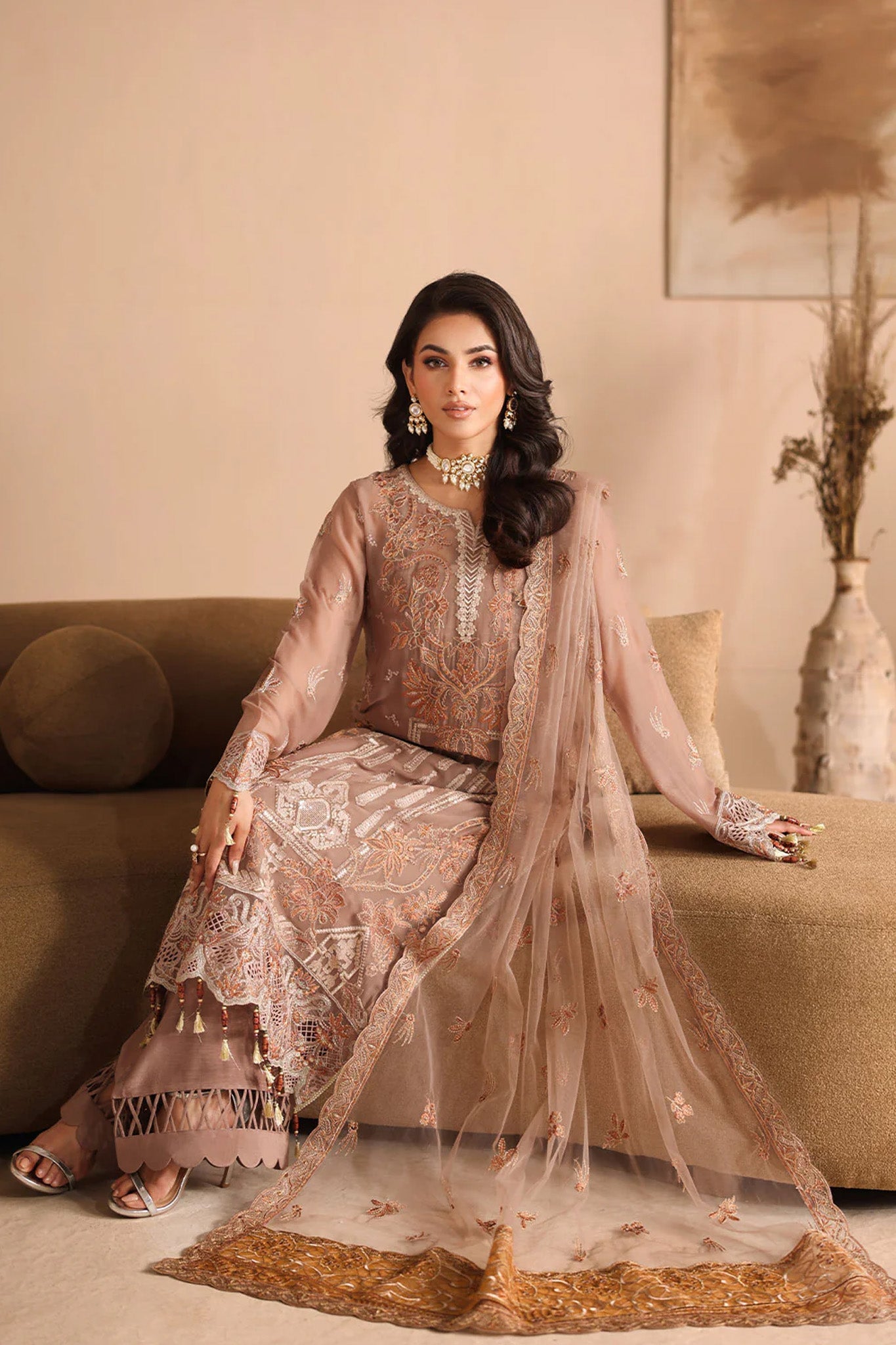Kashish by Ramsha Unstitched 3 Piece  Formals Vol-03 Collection'2025-K-308