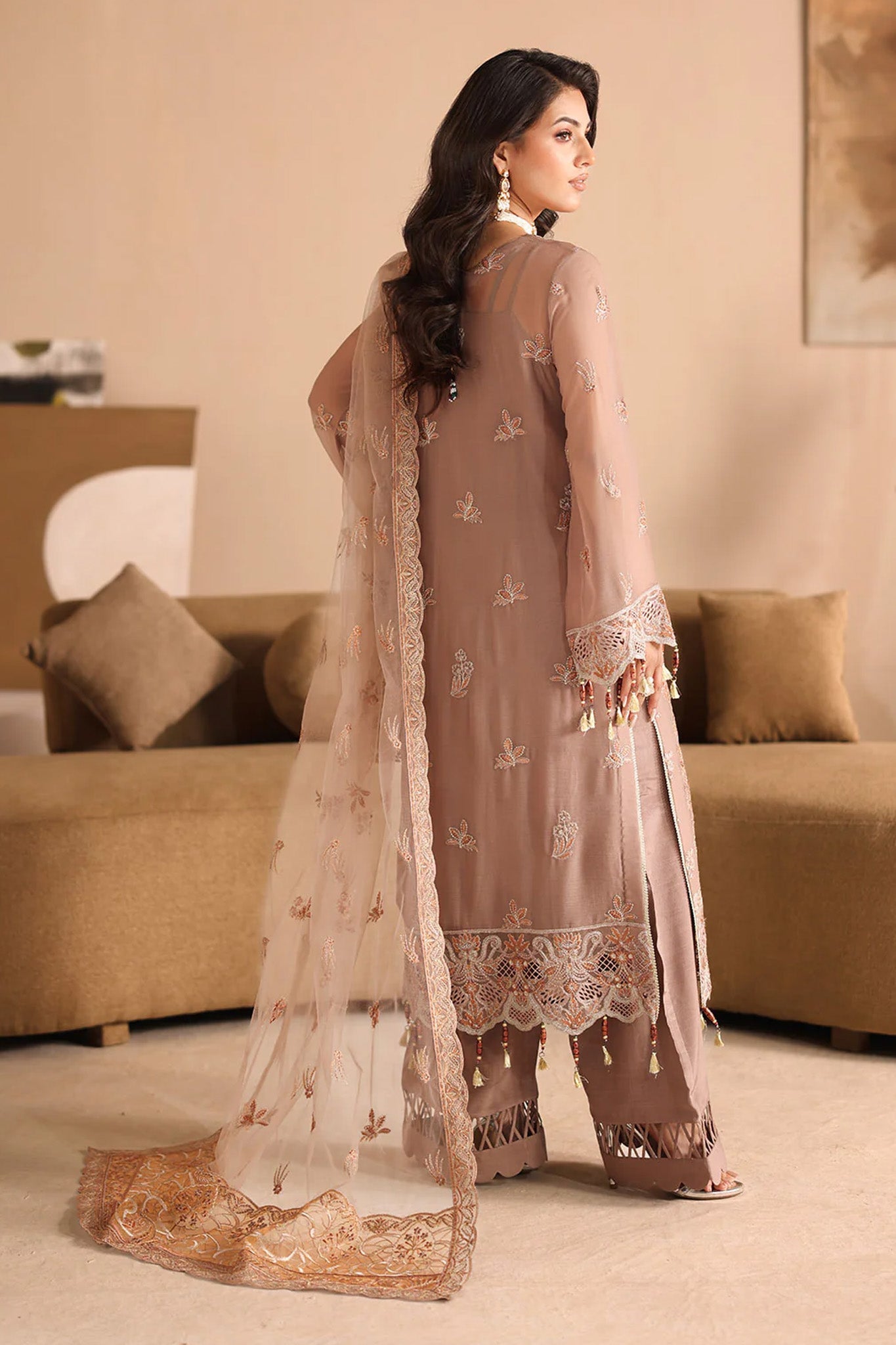 Kashish by Ramsha Unstitched 3 Piece  Formals Vol-03 Collection'2025-K-308