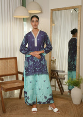 Chapter One - Karashe Stitched Summer Suit-Midnight Bloom