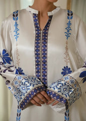 Chapter One - Karashe Stitched Summer Suit-Porcelain Bloom
