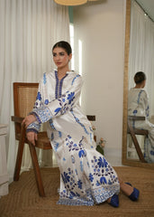 Chapter One - Karashe Stitched Summer Suit-Porcelain Bloom