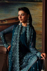 Zarif Unstitched 3 Piece Premium Chiffon Collection'2025-ZRF-PRC-03 KATE