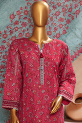 HZ Stitched 3 Piece Emb Khaddar Vol-02 Suit-KE-914