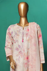 HZ Stitched 3 Piece Emb Khaddar Vol-03 Suit-KE-932
