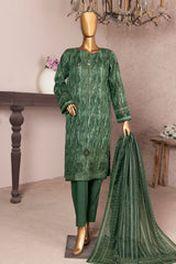 Kalamkari By HZ Unstitched 3 Piece Emb Jacquard Lawn Suit-KJE-07