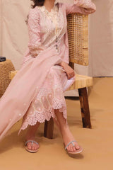 Qalamkar Unstitched 3 Piece Chikankari Eid Edit Suit-KM-03-Aoife
