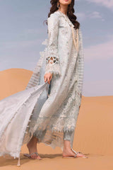 Qalamkar Unstitched 3 Piece Chikankari Eid Edit Suit-KM-06-Apolline