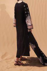 Qalamkar Unstitched 3 Piece Chikankari Eid Edit Suit-KM-08-Lise