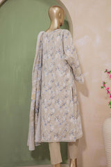 Kohinoor By Hz Unstitched 3 Piece Emb Netkari Suit-KNC-03