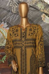 Wintry Prints By HZ Stitched 3 Piece Printed Khaddar Vol-02 Suit-KP-112