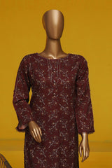 HZ Basics Stitched 2 Piece Co Ords Printed Khaddar Vol-02 Suit-KPC-908