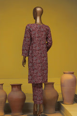 HZ Basics Stitched 2 Piece Co Ords Printed Khaddar Vol-02 Suit-KPC-910