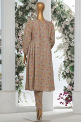 HZ Prints Stitched 2 Piece Co Ords Printed Khaddar Frocks Vol-02 Suit-KPC-914