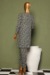 HZ Basics Stitched 2 Piece Co Ords Printed Khaddar Vol-03 Suit-KPC-924