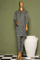 HZ Basics Stitched 2 Piece Co Ords Printed Khaddar Vol-03 Suit-KPC-924