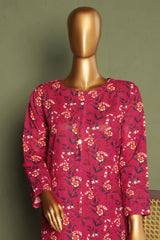 HZ Basics Stitched 2 Piece Co Ords Printed Khaddar Vol-03 Suit-KPC-927