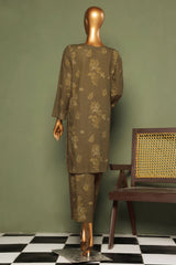 HZ Basics Stitched 2 Piece Co Ords Printed Khaddar Vol-03 Suit-KPC-929