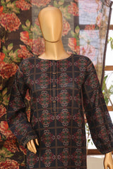 HZ Stitched 3 Piece Digital Printed Khaddar Vol-04 Suit-KPT-1106-Multi