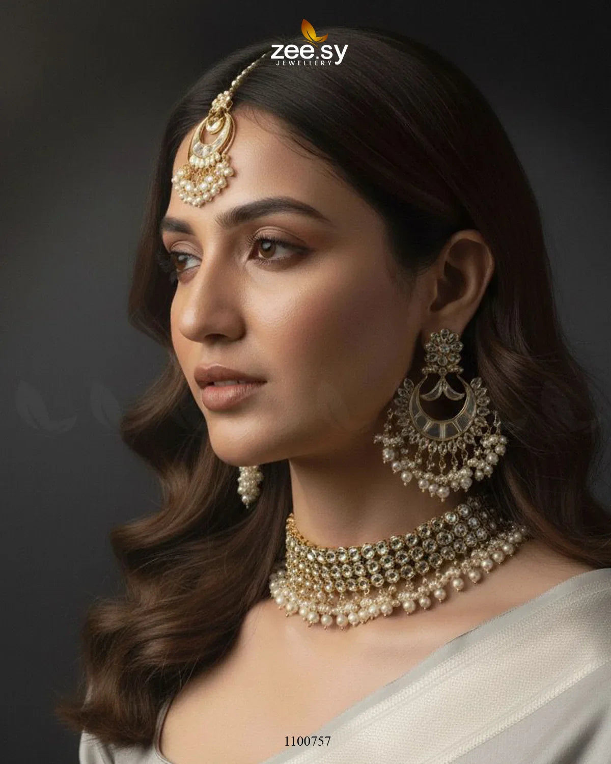 KUNDAN BRIDAL-0144 - Zeesy Jewellery