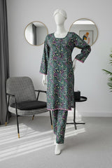 Lush Aura By Almeerah Stitched 2 Piece Premium Bana Dora Lawn Collection'2025-Kai Meadow Grace