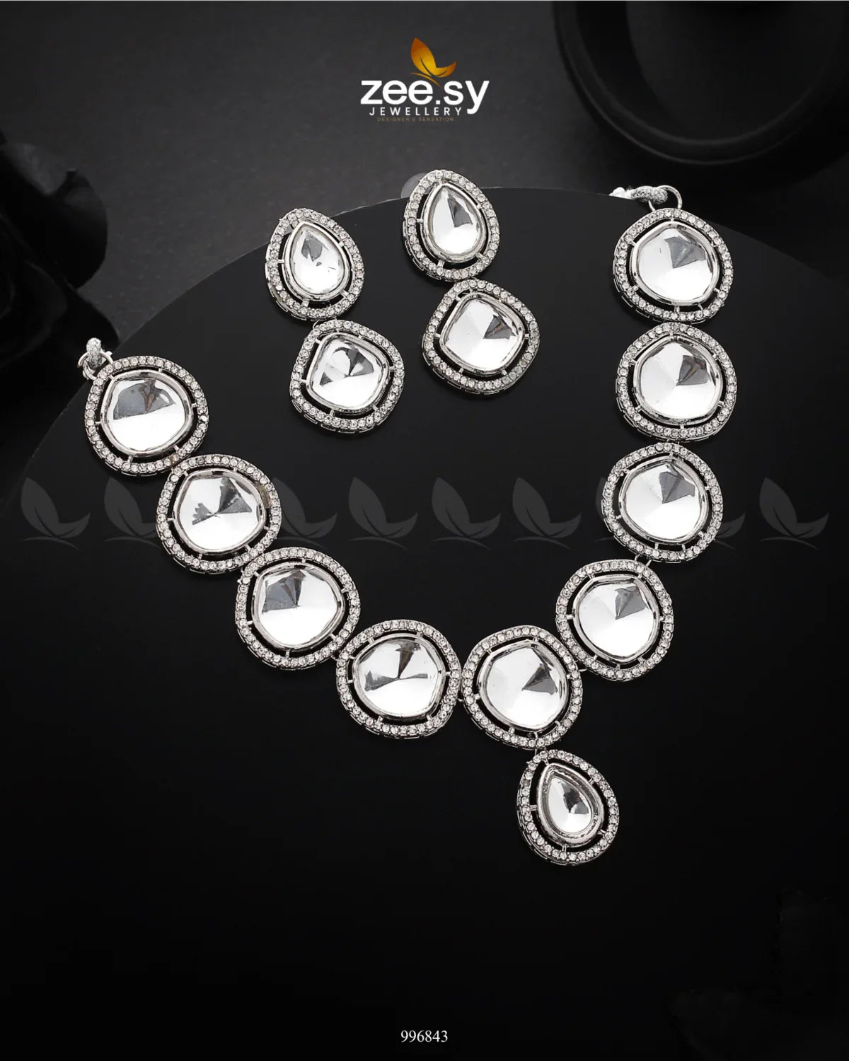 Kalanchoe Necklace Set - Zeesy Jewellery