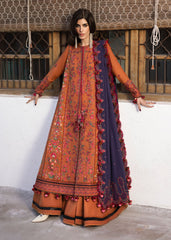 Hussain Rehar Unstitched 3 Piece Karandi A/W Suit-Kamal